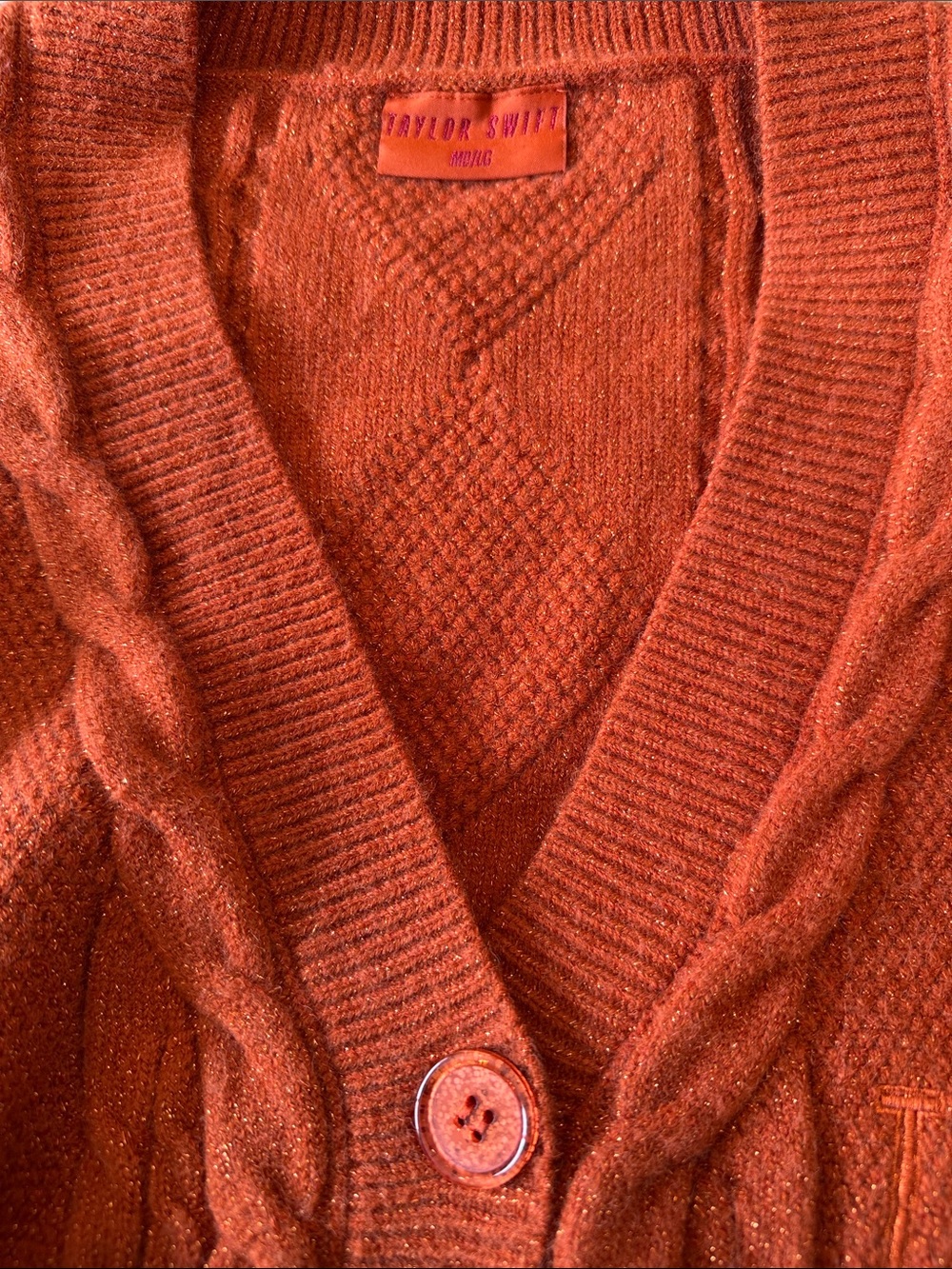 Taylor Swift The Life of a Showgirl Cardigan MD/LG - Picture 6 of 7